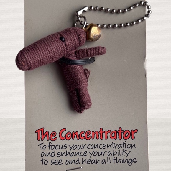 🌼NWT Watchover Voodoo Doll Key Chain - Picture 2 of 3